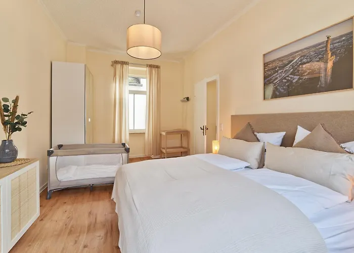 Апартаменты Marx - Geraeumige Im Zentrum Von - Bis 6 Personen, 2 Schlafzimmer, Wlan & Waschmaschine