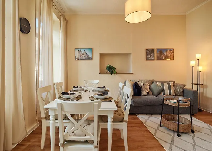 Апартаменты Marx - Geraeumige Im Zentrum Von - Bis 6 Personen, 2 Schlafzimmer, Wlan & Waschmaschine